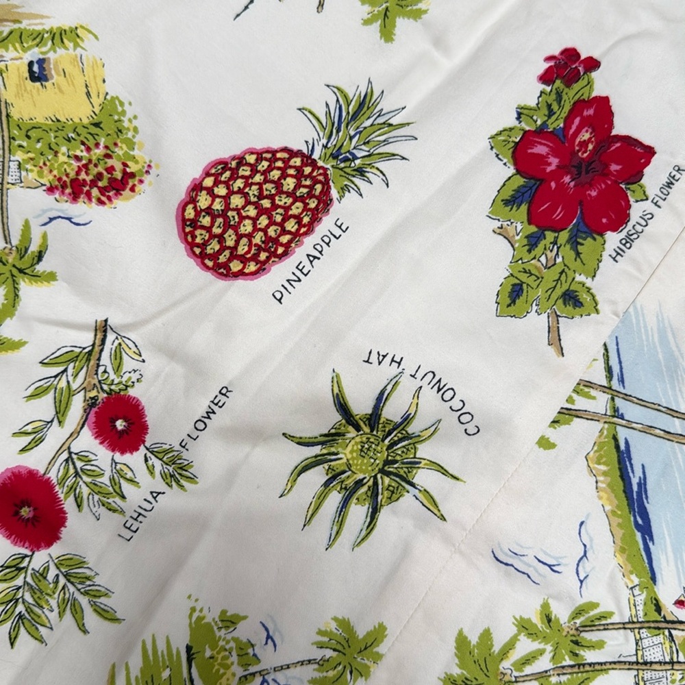 *RARE* J. Crew Hawaii Themed Strapless Dress - Picture 8 of 13